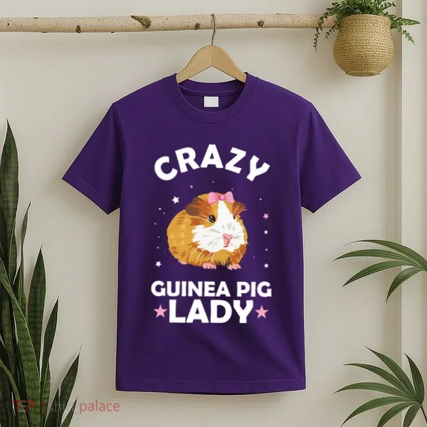 Crazy Guinea Pig Lady T-Shirt