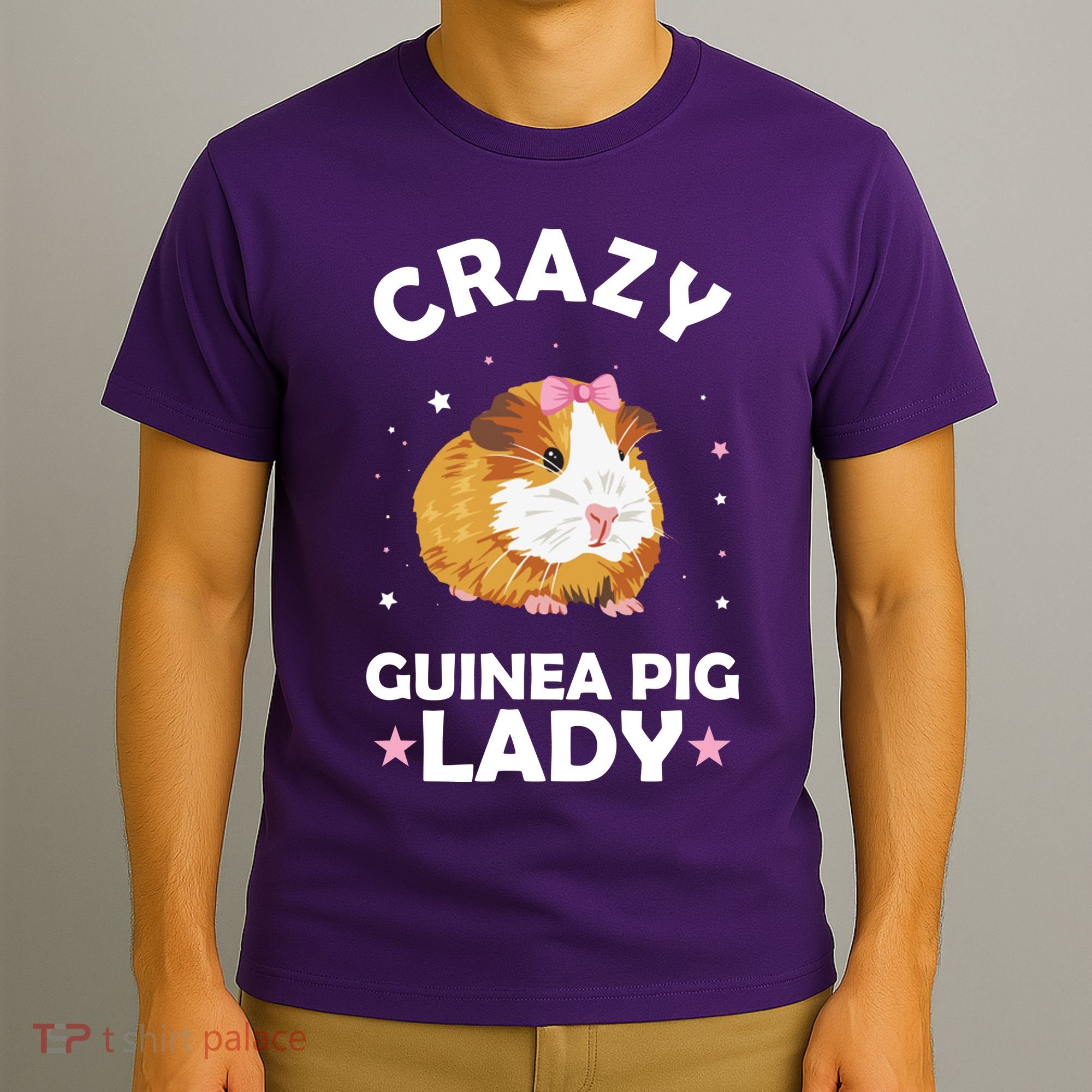 Crazy Guinea Pig Lady T-Shirt