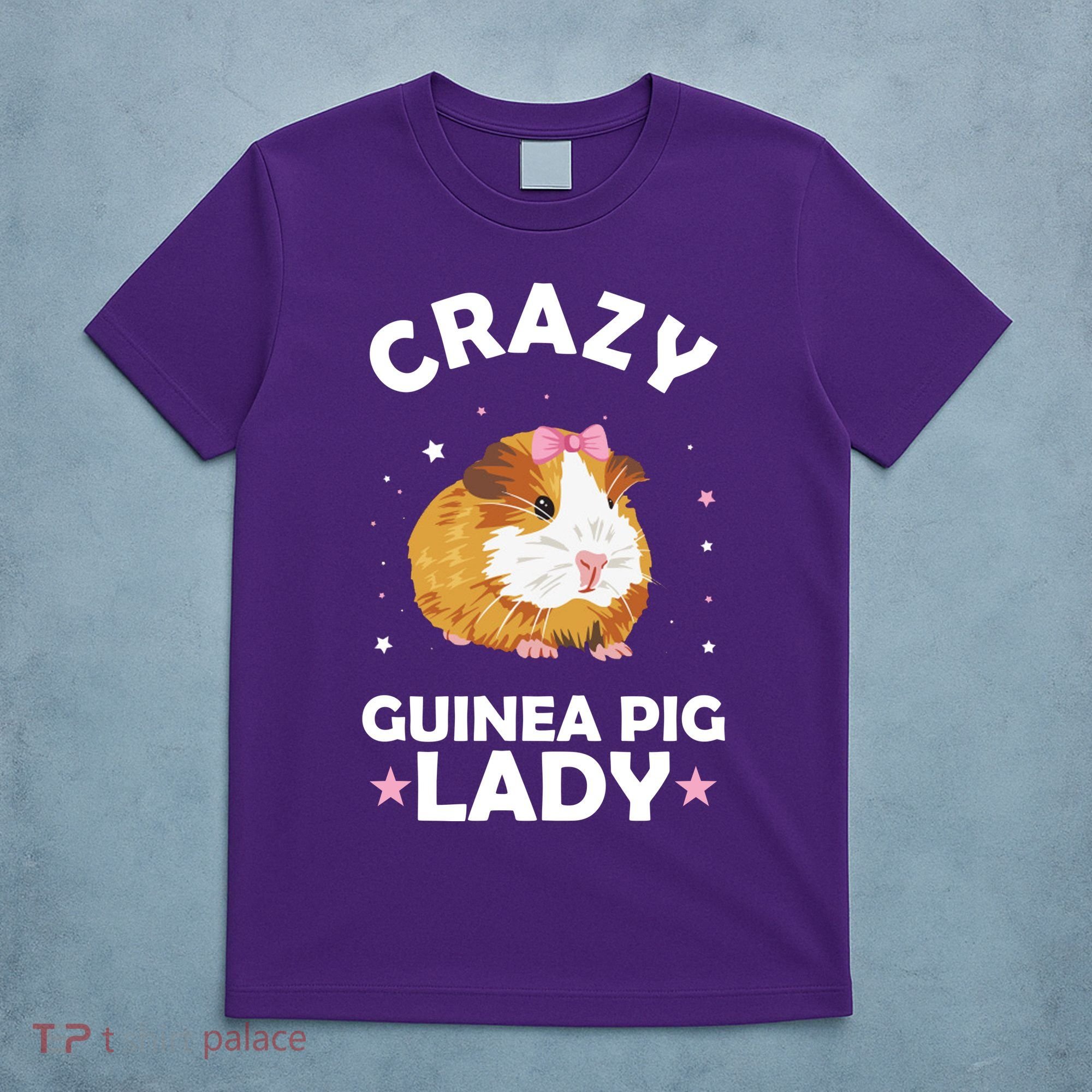 Crazy Guinea Pig Lady T-Shirt