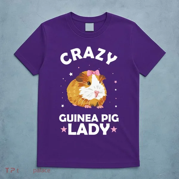 Crazy Guinea Pig Lady T-Shirt