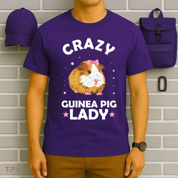 Crazy Guinea Pig Lady T-Shirt