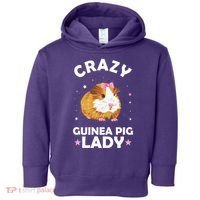 Crazy Guinea Pig Lady Toddler Hoodie thumb 0
