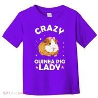 Crazy Guinea Pig Lady Toddler T-Shirt thumb 0