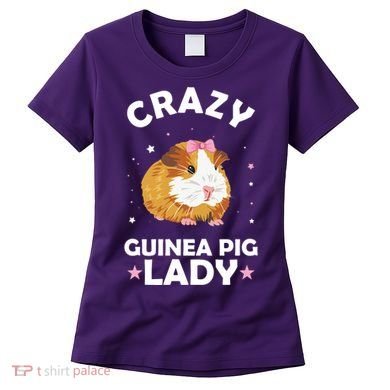 Crazy Guinea Pig Lady Women's T-Shirt