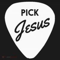 Christianis Guitar Pick Jesus Hoodie thumb 2
