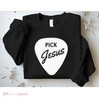 Christianis Guitar Pick Jesus Sweatshirt thumb 2