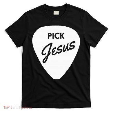 Christianis Guitar Pick Jesus T-Shirt