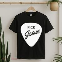 Christianis Guitar Pick Jesus T-Shirt thumb 2