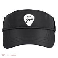 Christianis Guitar Pick Jesus Adult Drive Performance Visor thumb 0