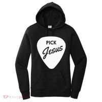 Christianis Guitar Pick Jesus Women's Hoodie thumb 0
