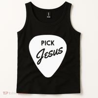 Christianis Guitar Pick Jesus Tank Top thumb 2