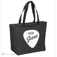 Christianis Guitar Pick Jesus Tote Bag thumb 2