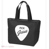 Christianis Guitar Pick Jesus Tote Bag thumb 3