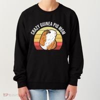 Crazy Guinea Pig Mom Women's Sweatshirt thumb 0