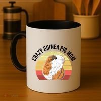 Crazy Guinea Pig Mom Coffee Mug thumb 4