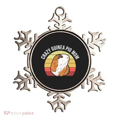 Crazy Guinea Pig Mom Ornament