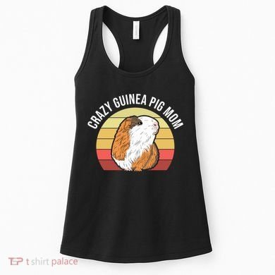 Crazy Guinea Pig Mom Women's Tank Top
