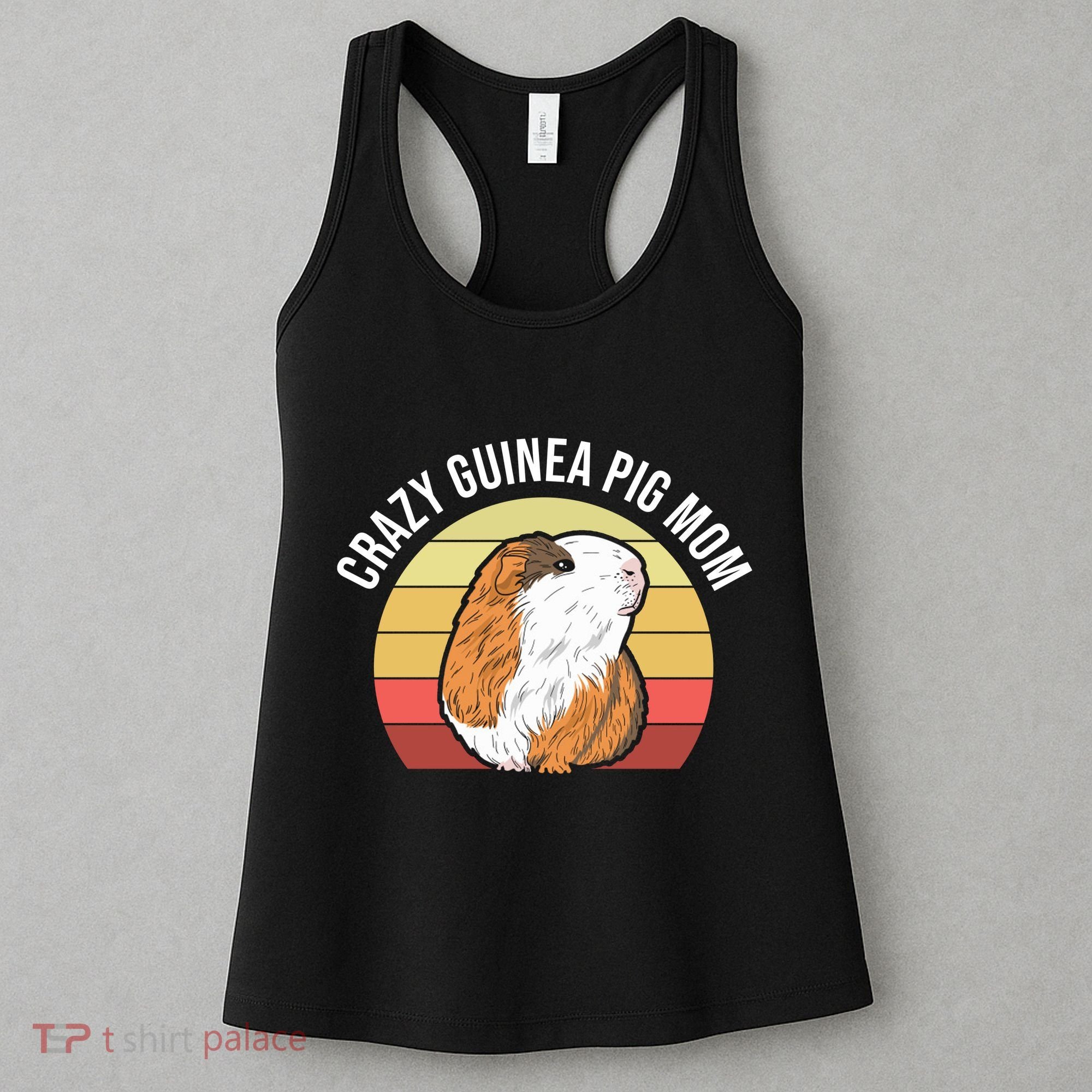 Crazy Guinea Pig Mom Women's Tank Top