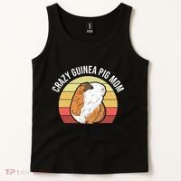 Crazy Guinea Pig Mom Tank Top thumb 2