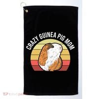 Crazy Guinea Pig Mom Golf Towel thumb 0
