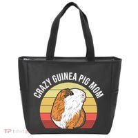 Crazy Guinea Pig Mom Tote Bag thumb 0