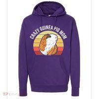 Crazy Guinea Pig Mom Hoodie thumb 0