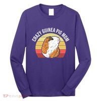 Crazy Guinea Pig Mom Long Sleeve Shirt thumb 0