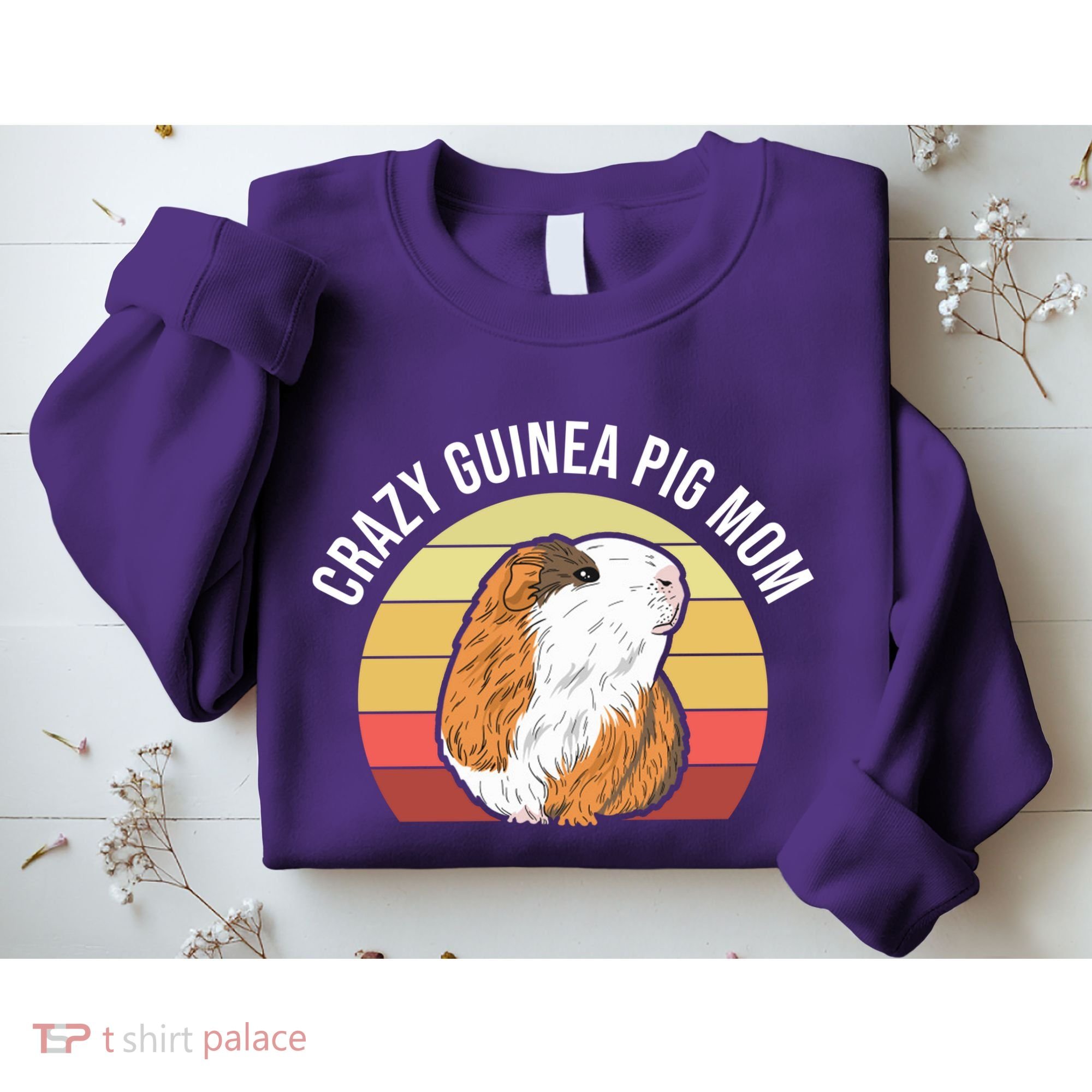 Crazy Guinea Pig Mom Sweatshirt
