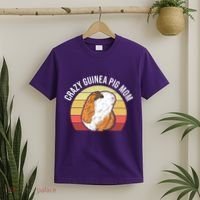 Crazy Guinea Pig Mom T-Shirt thumb 2