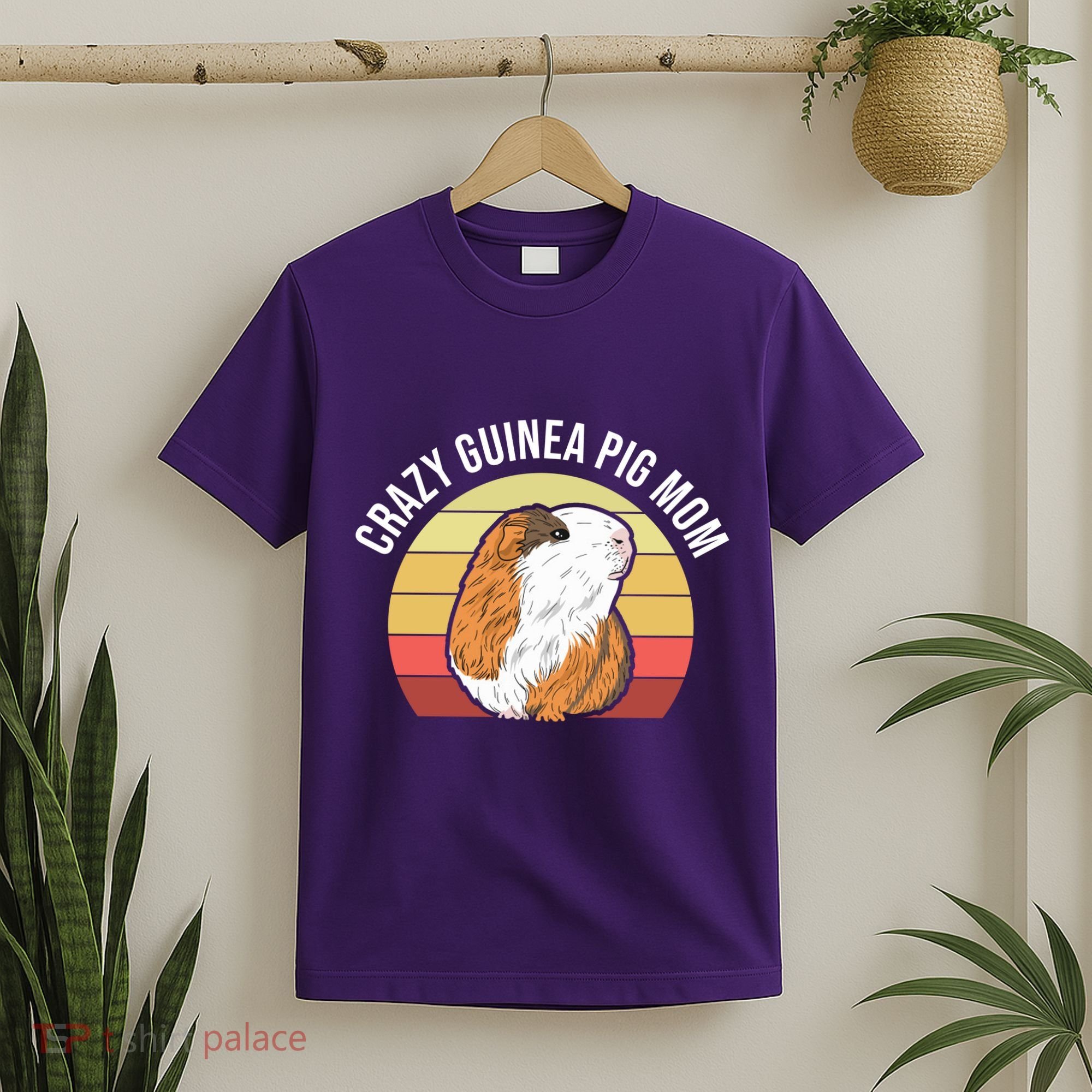 Crazy Guinea Pig Mom T-Shirt