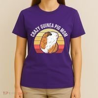 Crazy Guinea Pig Mom T-Shirt thumb 4