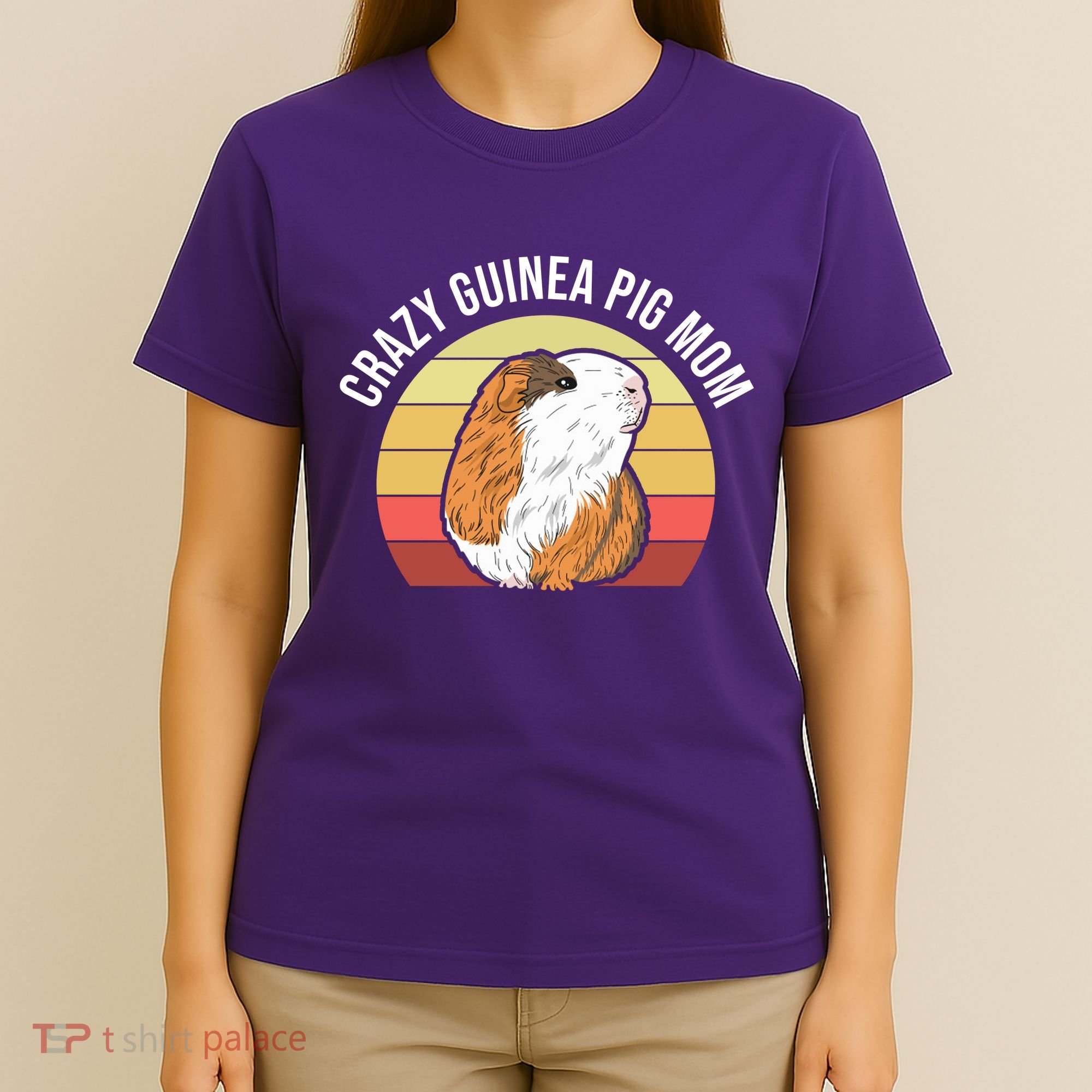 Crazy Guinea Pig Mom T-Shirt