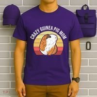 Crazy Guinea Pig Mom T-Shirt thumb 6