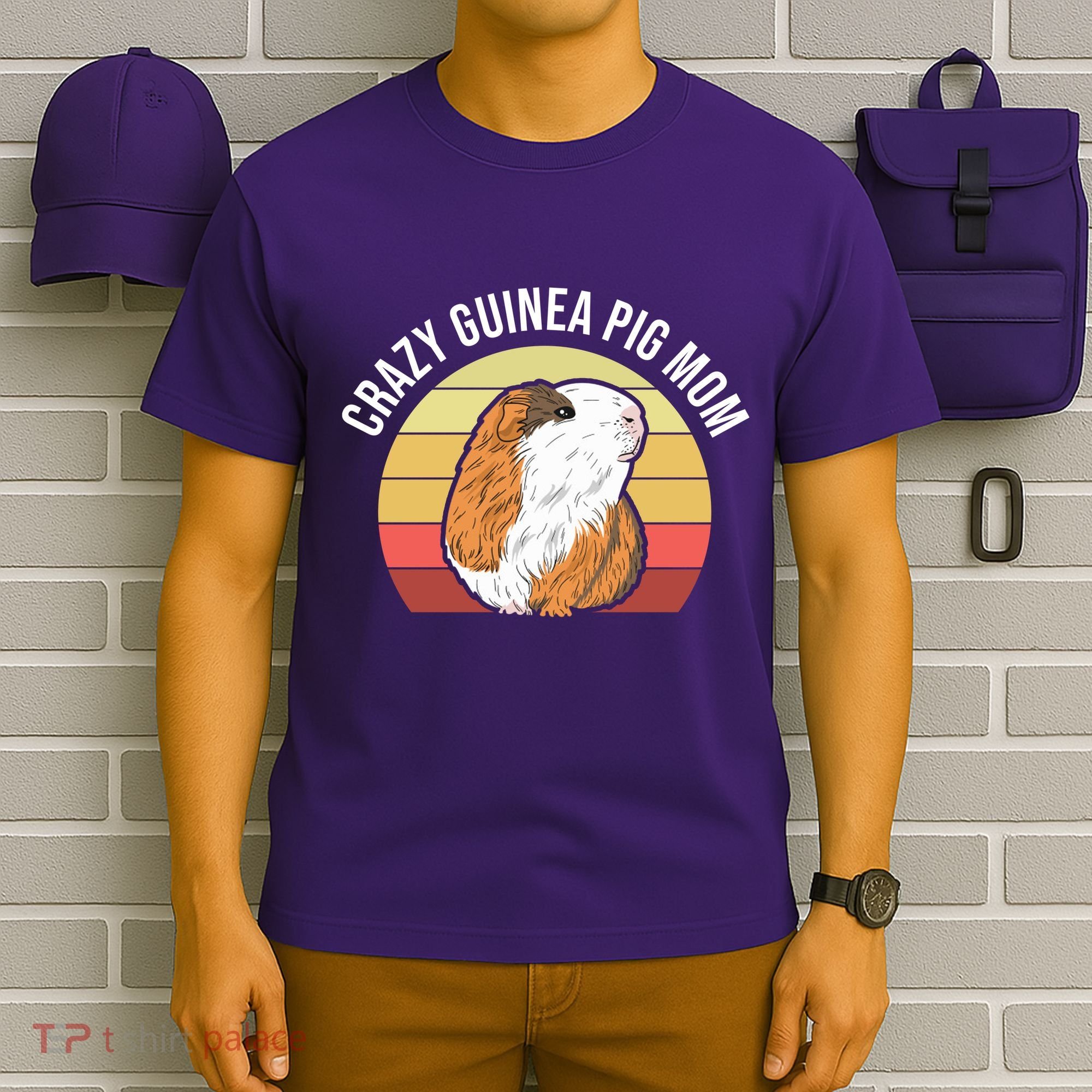 Crazy Guinea Pig Mom T-Shirt