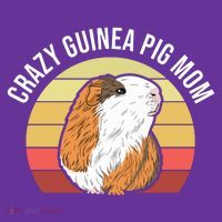 Crazy Guinea Pig Mom Coaster thumb 2