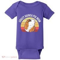 Crazy Guinea Pig Mom Baby Bodysuit thumb 0