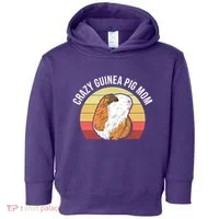 Crazy Guinea Pig Mom Toddler Hoodie thumb 0