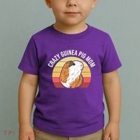 Crazy Guinea Pig Mom Toddler T-Shirt thumb 2