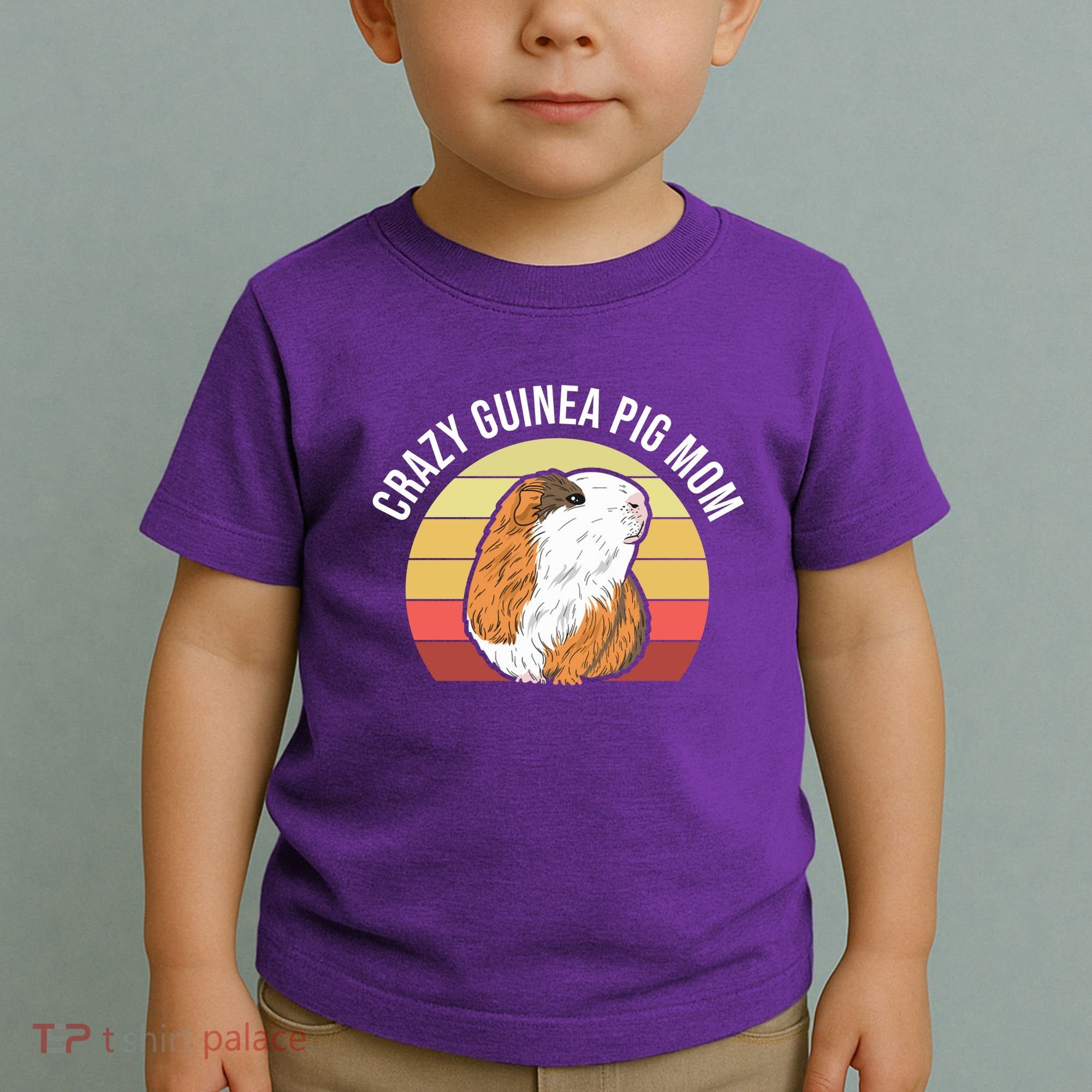 Crazy Guinea Pig Mom Toddler T-Shirt