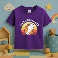 Crazy Guinea Pig Mom Toddler T-Shirt thumb 3