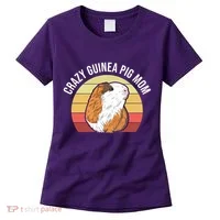 Crazy Guinea Pig Mom Women's T-Shirt thumb 0