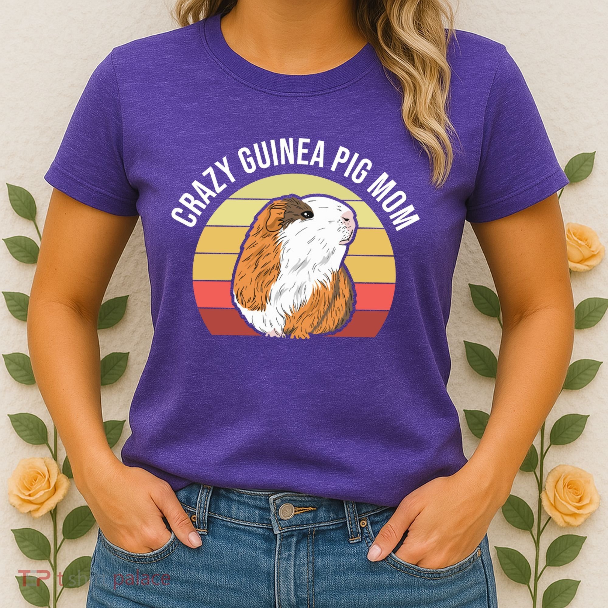 Crazy Guinea Pig Mom Women's T-Shirt