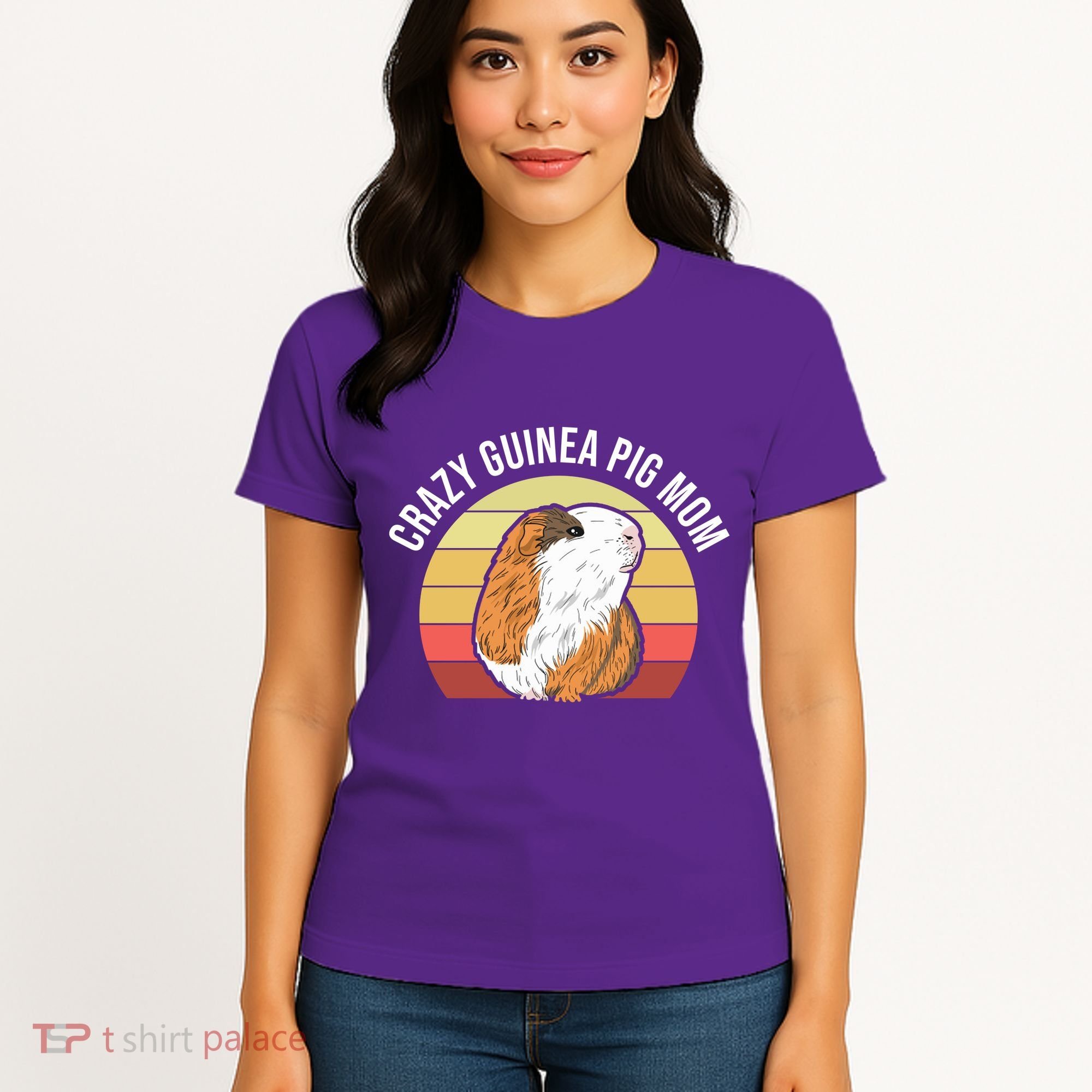 Crazy Guinea Pig Mom Women's T-Shirt