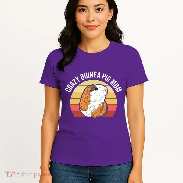 Crazy Guinea Pig Mom Women's T-Shirt