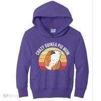 Crazy Guinea Pig Mom Kids Hoodie thumb 0