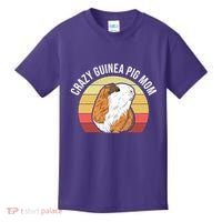 Crazy Guinea Pig Mom Kids T-Shirt thumb 0