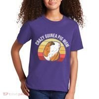 Crazy Guinea Pig Mom Kids T-Shirt thumb 2