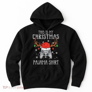 Christmas Gamer Pajama Set Hoodie