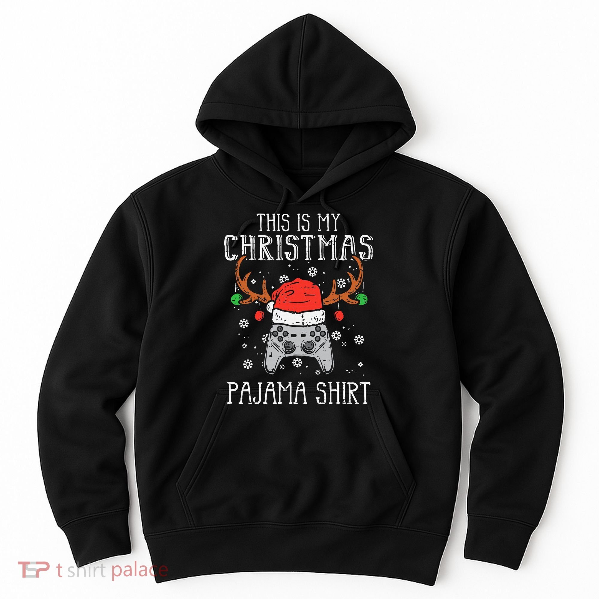 Christmas Gamer Pajama Set Hoodie