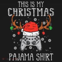 Christmas Gamer Pajama Set Sweatshirt thumb 3